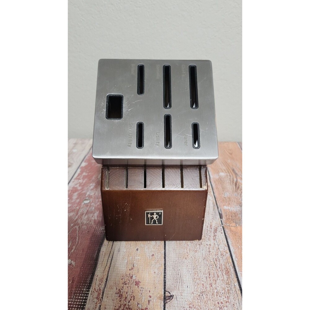 Henckels Self Sharpening Knife Block 19 Slots 02T199  10345-200 Block Only